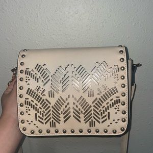 Cream Colored Crossbody Purse